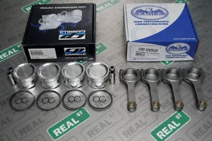 CP Pistons Eagle Rods Silvia 240sx S13 S14 SR20DE SR20DET 8.5:1 86.5mm - Picture 1 of 9