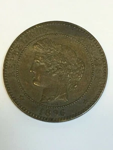 Französisch 1896 A 10 Centimes - Bild 1 von 2