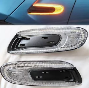 F56 MINI Cooper S JCW LED Dynamic Sequential Flowing Indicators Repeaters Clear - Picture 1 of 5