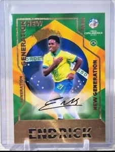 ENDRICK PRINTED AUTO BRAZIL COPA AMERICA 2024 SOCCER - Bild 1 von 2