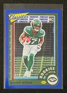 2022 Panini Classics Garrett Wilson /125 RC Blue Rookie #161 New York Jets - Bild 1 von 3