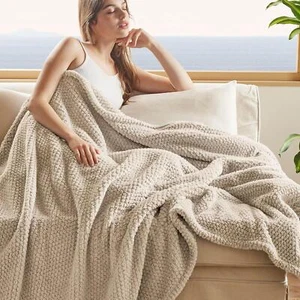Bedsure Throw Blanket For Couch - Super Soft Cozy Blanket For Women, Cute Fleece - Picture 1 of 7
