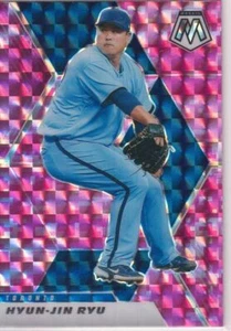 2021 Panini Mosaic #178 Hyun-Jin Ryu Pink Camo - Picture 1 of 2