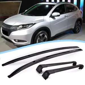 4Pcs for Honda Vezel HRV HR-V 2016-2021 Side Roof Rail Rack Cross Bar Accessory - Picture 1 of 13