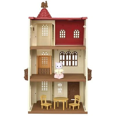 Casa Epoch Sylvanian Families con elevador de techo rojo plástico polipropileno  - Imagen 1 de 4