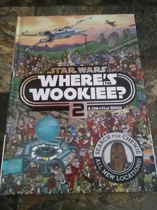 Star Wars Where's The Wookiee? 2 A Look & Find Book Search for Chewie Hardcover - Picture 1 of 3