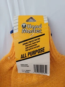 New In Package Hand Master All Purpose Gloves Size M - Picture 1 of 3