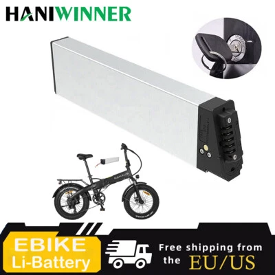 HANIWINNER Electric Bike 48V 10Ah/13Ah Lithium Li-ion Battery Replacement for Folding Bikes