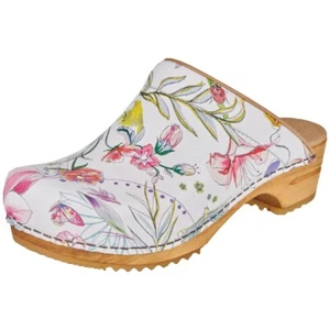Zuecos de madera para orquídea Sanita | zapatillas | zapatos de jardín | cuero - NUEVOS - Imagen 1 de 8