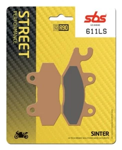 SBS 611LS PLAQUETTES DE FREIN POSTÉRIEURES TRIUMPH BONNEVILLE T100 790 2001-2004 - Photo 1/4