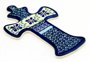 Polnisches Keramikkreuz Zaklady Boleslawiec - Bild 1 von 3
