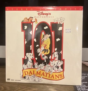 "101 Dalmatians" CAV Stereo Laserdisc LD - Walt Disney Masterpiece New Sealed - Bild 1 von 2