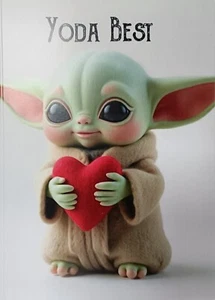 Yoda Best, Anniversary, Birthday cute for him or her. Star Wars - Picture 1 of 21