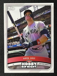 2025 Topps Hobby Rip Night #2 Aaron Judge New York Yankees Baseball Card - Picture 1 of 2