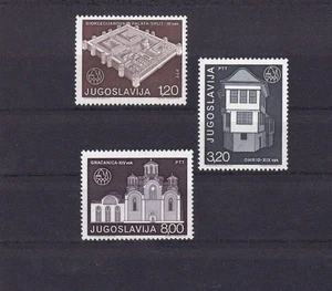 SA21d Yugoslavia 1975 Architectural Heritage Year mint stamps - Picture 1 of 1