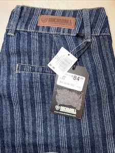 NWT Rock & Roll Denim High Rise Trouser Jeans Womens 30x30  Wide Flare Leg   PNT - Picture 1 of 4