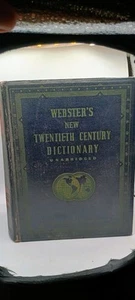 Websters New Twentieth Century Dictionary Unabridged 1948 - Picture 1 of 13
