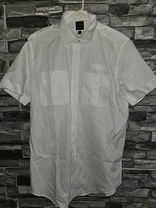 Brooks Brothers United Airlines Hemd Herren 16,5-33 weiß Pilotenhemd neu mit Etikett  - Bild 1 von 11