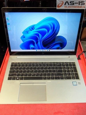 *AS-IS* HP EliteBook 850 G5 Core i7-8650U 1.9GHz 16GB 256GB SSD Laptop (H138) - Image 1 of 4