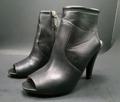 Botín Michael Michael Kors Negro Selina Negro Gamuza Elastizada Talla 7.5M Original $150 Foto 1 de 4
