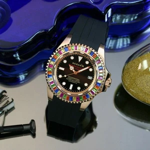 Reloj de buceo OceanX Sharkmaster 1000 Candy automático para hombre 44 mm SMS1005 edición limitada - Imagen 1 de 6