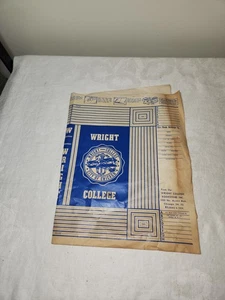 Vintage Wright College City of Chicago Book Cover - Picture 1 of 4