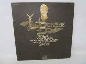 33 RPM LP Vinyl Record Box Set  Puccini La Boheme London Philharmonic Orchestra - Bild 1 von 4