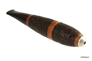 Pipa Vauen Zeppelin - Rusticata - filtro 9mm - Picture 1 of 3