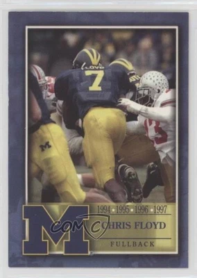 2004 TK Legacy Michigan Wolverines Lettermen Chris Floyd #L97 - Image 1 of 2