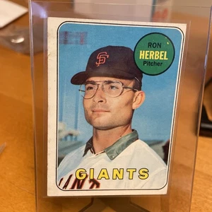 1969 Topps - Ron Herbel #251 - KOSTENLOSER VERSAND B3 - Bild 1 von 2