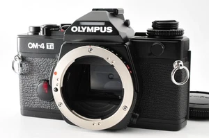 Neuwertig Olympus OM-4 Ti Schwarz 35mm Spiegelreflexkamera nur Gehäuse Maschine getestet Arbeit Japan - Bild 1 von 12