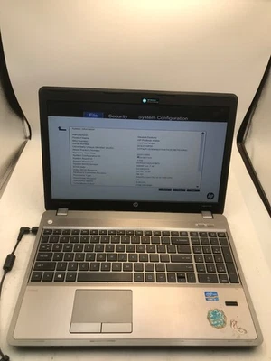 HP ProBook 4540S Intel Core i3-3110M 2.4GHz 15" Laptop-BOOTS BIOS -MZ - Image 1 of 4