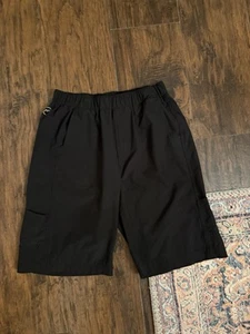 Boys Large Magellan Black Shorts 14-16 Euc Pristine! Elastic Waist - Picture 1 of 3