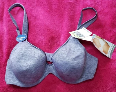 Sujetador sin etiquetas púrpura BATELY THERE para dama, 38B Foto 1 de 2