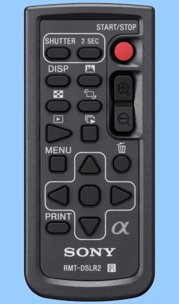 New Sony Alpha Wireless Remote Commander RMT-DSLR2 NEX-7 5N 5 A99 A77 A65 A57 - Image 1 of 1