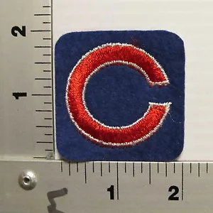 CHICAGO CUBS TOPPA RICAMATA ANNI 70 BASEBALL VINTAGE - Foto 1 di 2