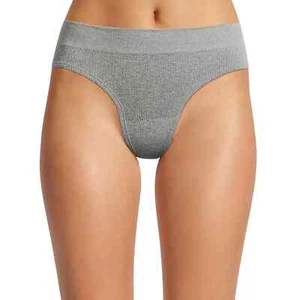 No Boundaries Women's Seamless Hipster Panties Size X-SMALL Grey Heather New - Picture 1 of 2