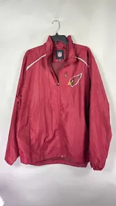 Chaqueta cortavientos de fútbol americano NFL Arizona Cardinals granate talla XL - Imagen 1 de 8