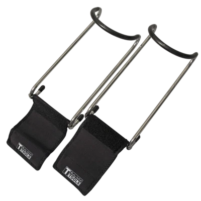 NEW Body Solid Dumbbell Spotter Hooks to Save Your Shoulder Start At The Top!! - Image 1 of 4