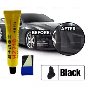 Black Car Body Filler Putty Scratches Repair Filling Auto Car Paint Accessories - Foto 1 di 6