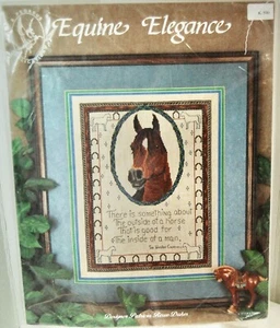 Pegasus Publikation gezählte Kreuzstichpackung " EQUINE ELEGANCE " K-500 - Bild 1 von 3