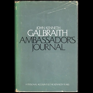 Ambassador's Journal by John Kenneth Galbraith 1969 Hardcover - Imagen 1 de 4