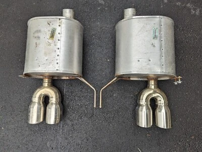 Глушитель задней оси выхлопной системы для Chevrolet Corvette C7 Z06 2014-2019 годов выпуска 20968762 20968758 - Изображение 1 из 4