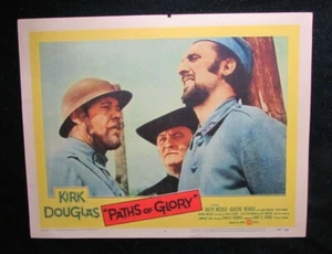 1957 **PATHS Of GLORY**11x14 Lobby Card *LC #6 *KUBRICK *Kirk DOUGLAS *NSS 58/67 - Bild 1 von 8
