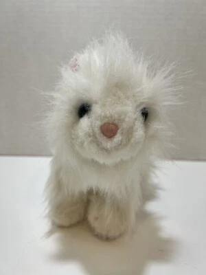 Ganz Webkinz HM110 PERSIAN CAT White Long Hair Kitten Stuffed Plush Toy No Code - Image 1 of 2