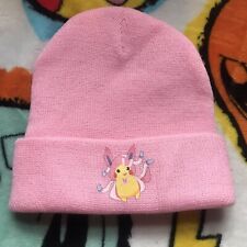 Pastel pink sylveon pikachu beanie hat one size kawaii eevee eeveelution fairy 