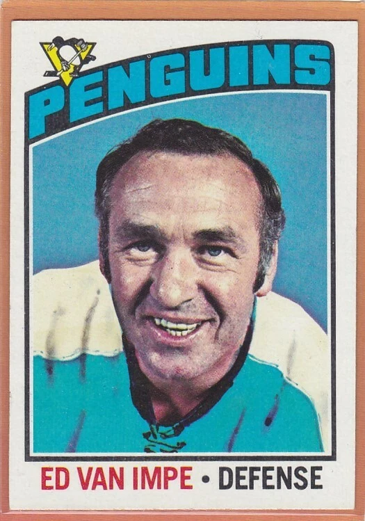 1976-77 TOPPS HOCKEY ED VAN IMPE #157 PENGUINS EX/EXMT *87416 - Image 1 of 1