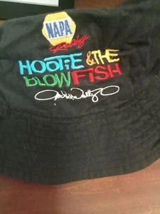 Vintage Hootie & The Blowfish Nascar Chase Michael Waltrip Bucket Hat Cap Napa - Picture 1 of 1