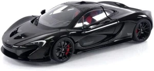 AUTOart 1/18 McLaren P1 Metallic Black / Red & Black Sheet 76065 From Japan New - Picture 1 of 7