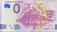 BILLET 0  EURO LE MONT SAINT MICHEL NORMANDIE   FRANCE 2022 NUMERO DIVERS